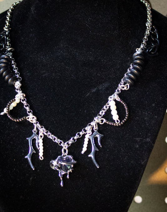 Dark Heart Necklace