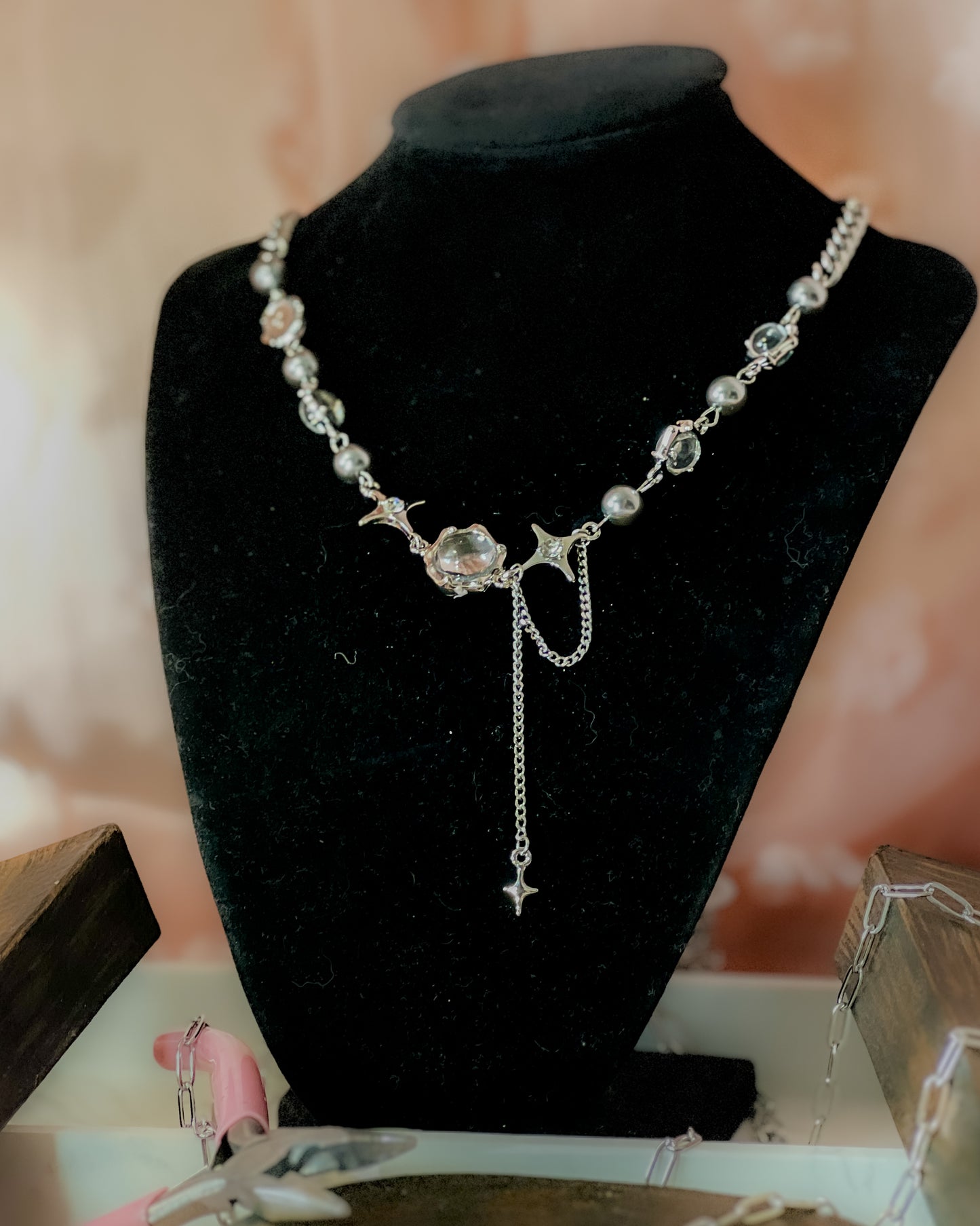 Starry Eyed Necklace + Bracelet