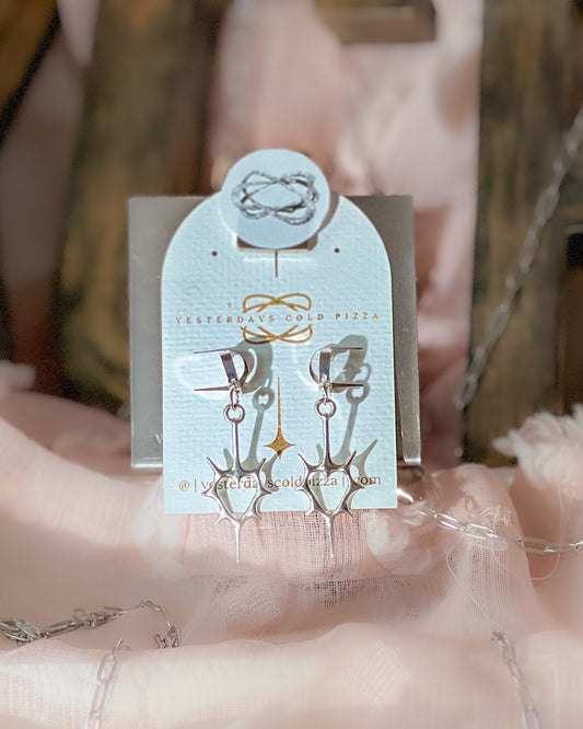 Punk Hearts Earrings Clicker