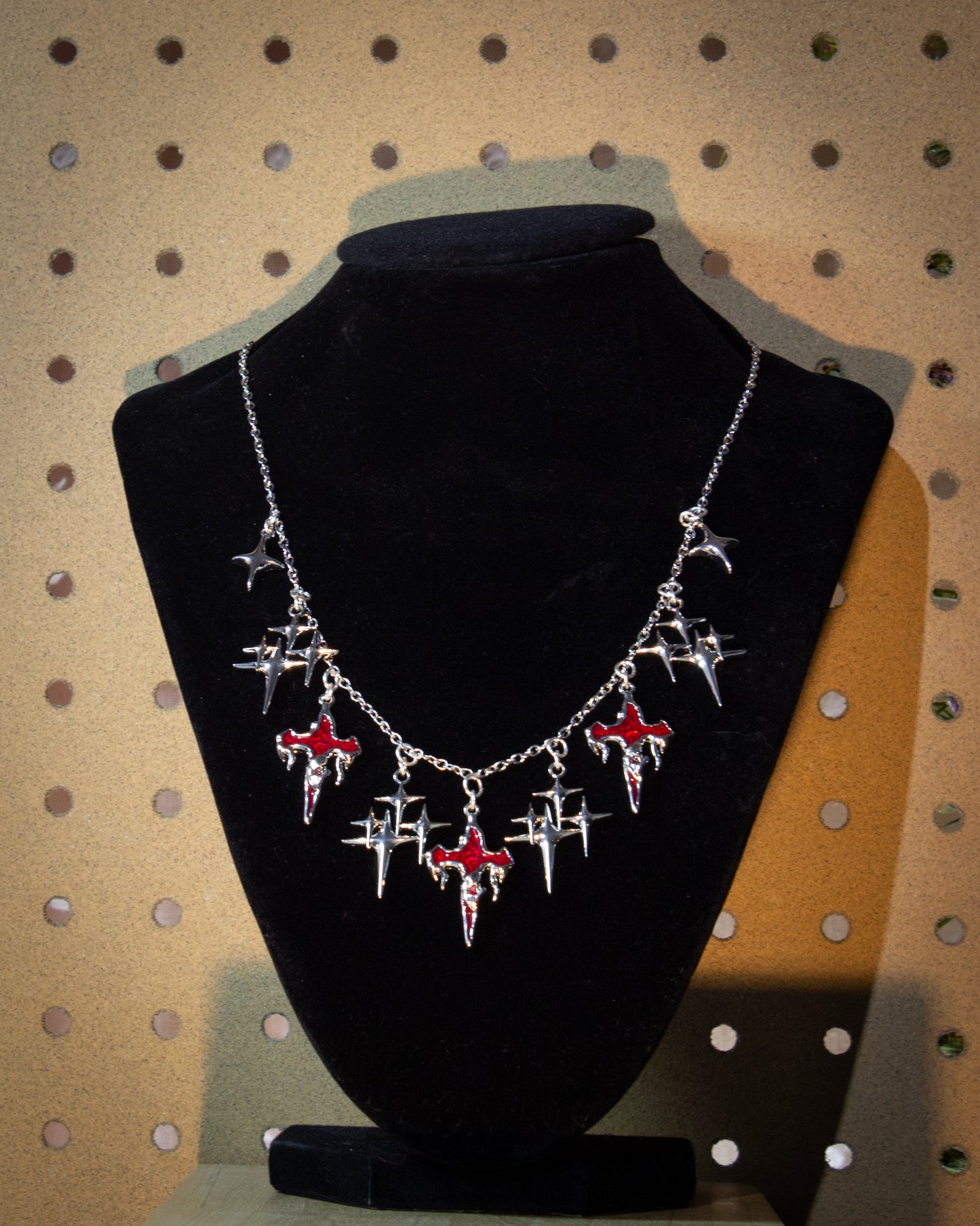 Red Cross Necklace