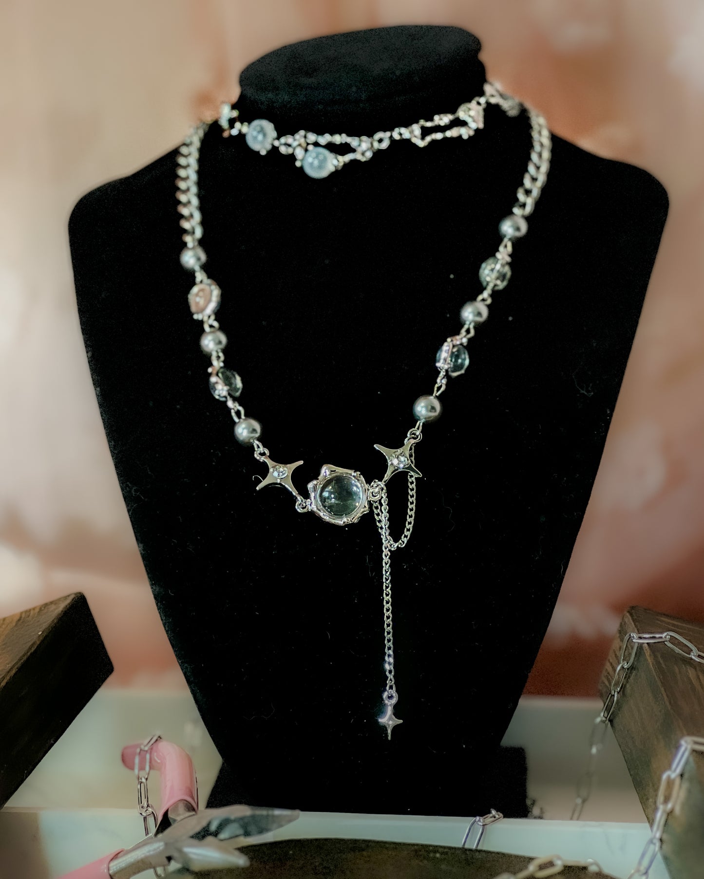 Starry Eyed Necklace + Bracelet