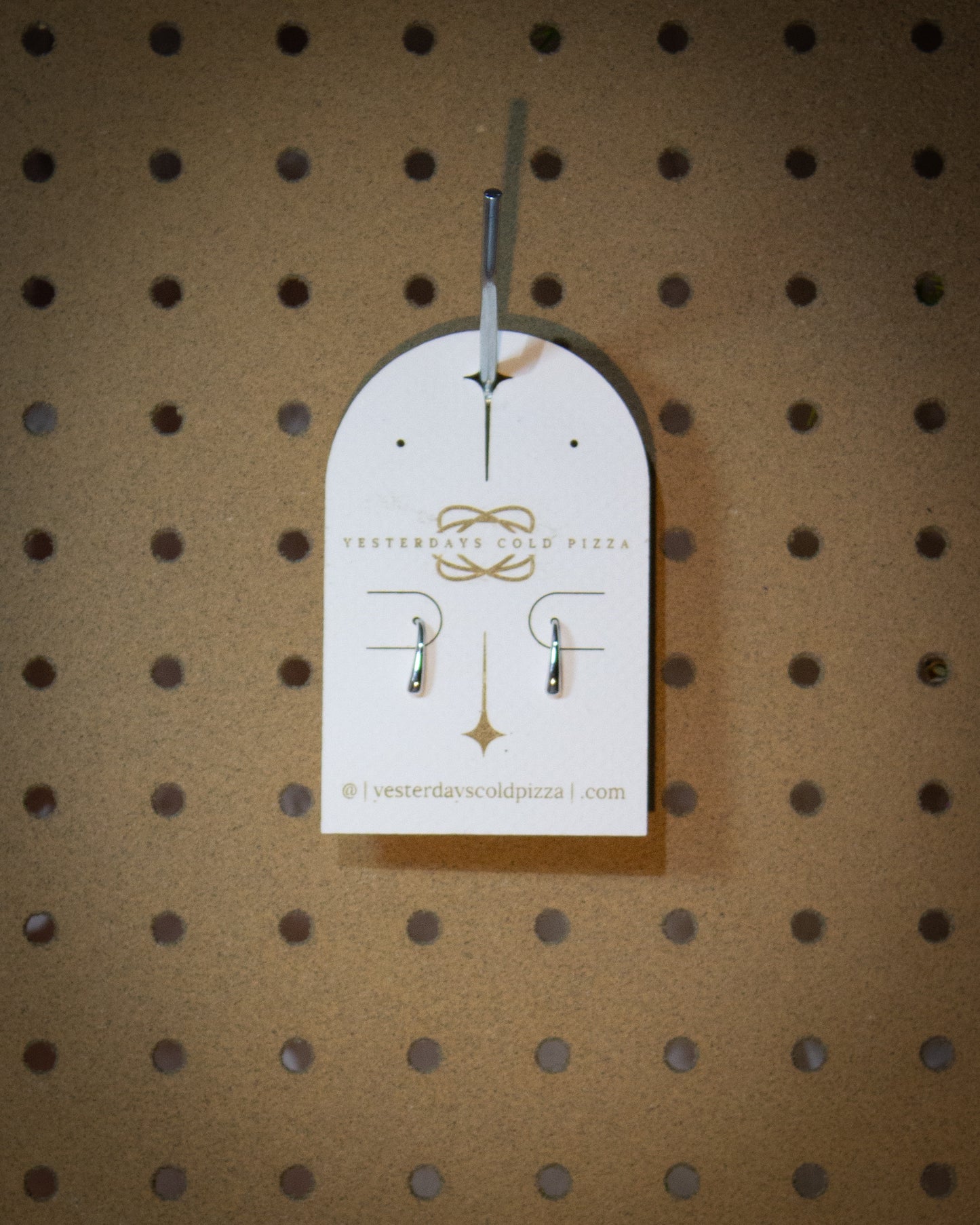 Silver Drop Earrings