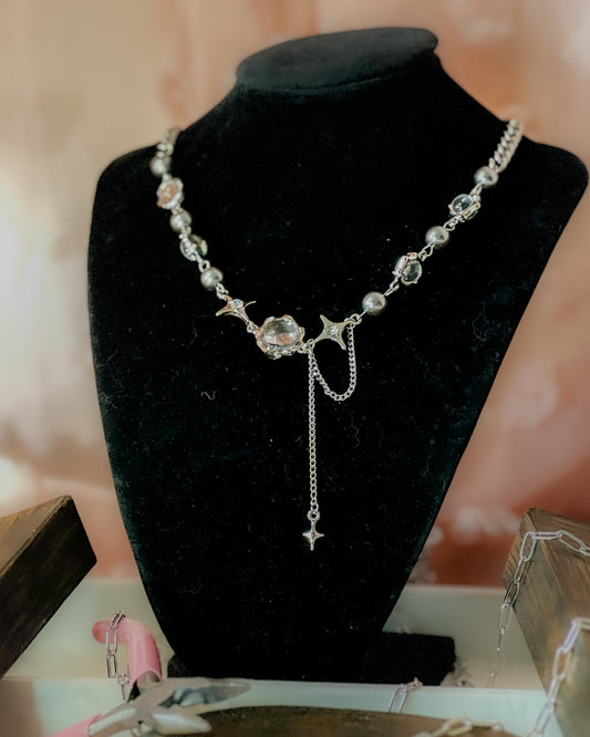 Starry Eyed Necklace + Bracelet