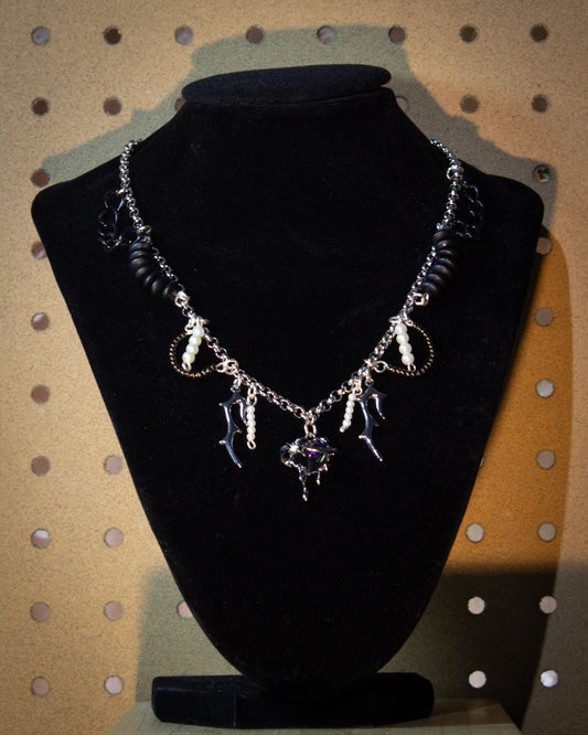 Dark Heart Necklace